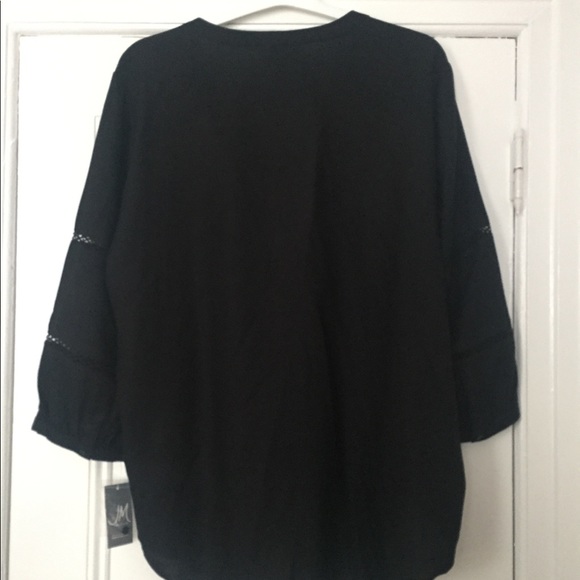 NWT JM Collection Cotton Tunic - Picture 3 of 3